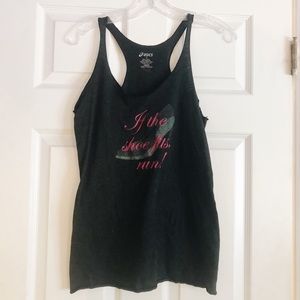 Asics Disney Black Running Tank Top